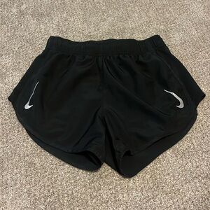black nike shorts